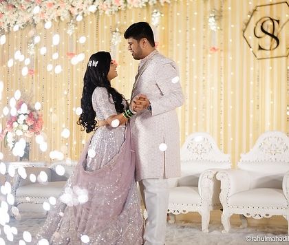 Modern Reception & Engagement Glam photo 26