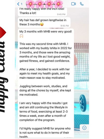 This client came back to me a year after her first program to stay motivated. It's never too late to restart your fitness journey.