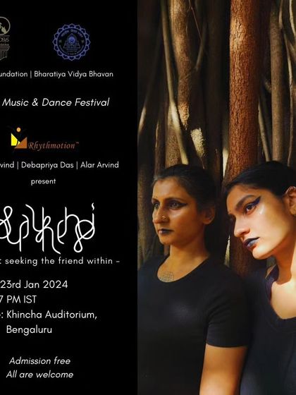 A mother-daughter moment from the 'Sakhi' photoshoot. This production allowed us to explore a different kind of artistic expression together.