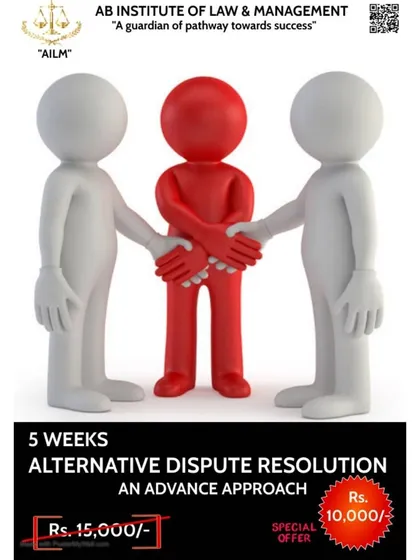 In today's legal landscape, Alternative Dispute Resolution (ADR) is essential. This 5 week course offers an advanced approach to methods like arbitration and mediation to resolve disputes efficiently outside of traditional litigation.
