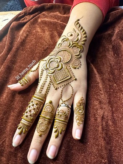 3D Henna Touch - Festive & Occasional Mehndi Minimalist & Chic Henna photo 21