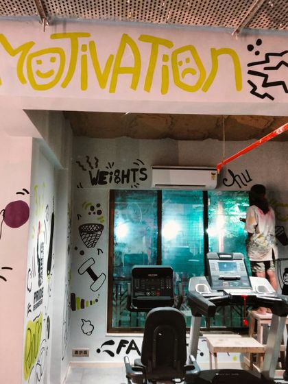 Vritti Kotian - Custom Murals & Wall Art High-Energy Art for Gyms & Hostels photo 4