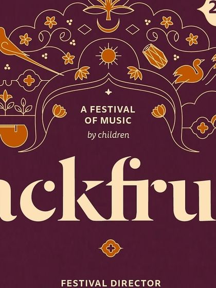 An announcement for the Bhoomija Jackfruit festival. I am honoured that Shubha Mudgal ma'am, an artist I deeply admire, invited me to be a part of this inclusive festival.