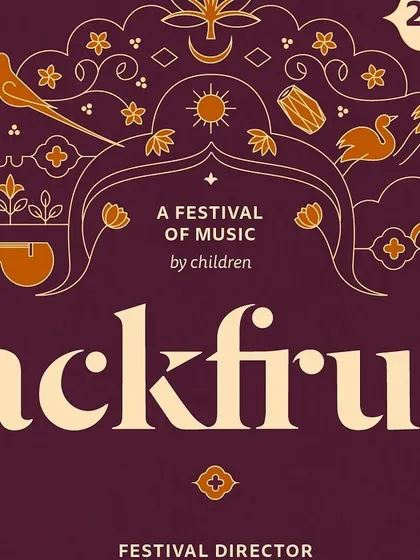 An announcement for the Bhoomija Jackfruit festival. I am honoured that Shubha Mudgal ma'am, an artist I deeply admire, invited me to be a part of this inclusive festival.