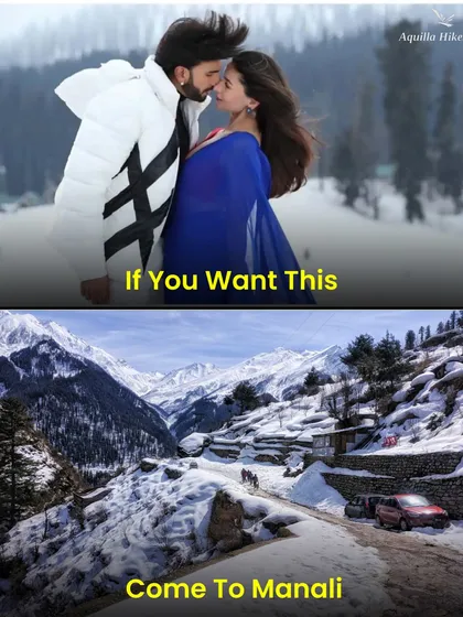 For those who dream of a Bollywood romance in the snow, our Manali trips are the perfect setting.