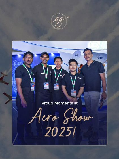 Proud moments at the Aero Show 2025. Our team was honored to provide catering for this prestigious event, serving clients like Airbus and Israel Aerospace.