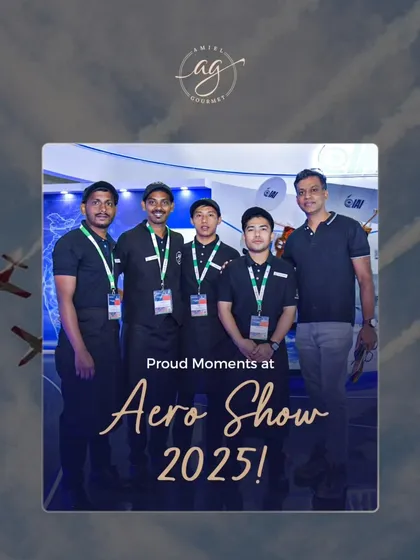Proud moments at the Aero Show 2025. Our team was honored to provide catering for this prestigious event, serving clients like Airbus and Israel Aerospace.