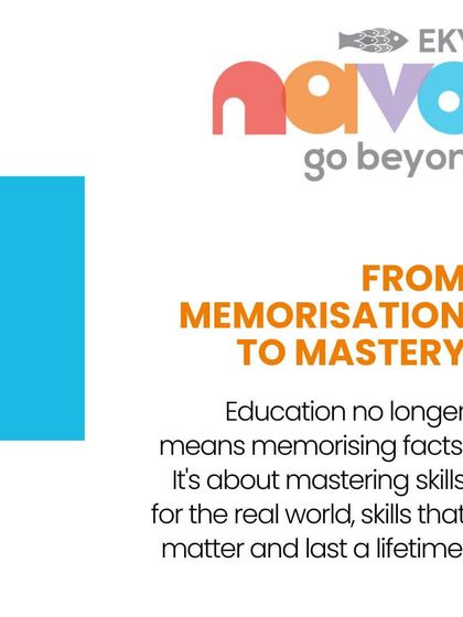 From Memorization to Mastery. I believe education is no longer about memorizing facts. It's about mastering skills for the real world that matter and last a lifetime.