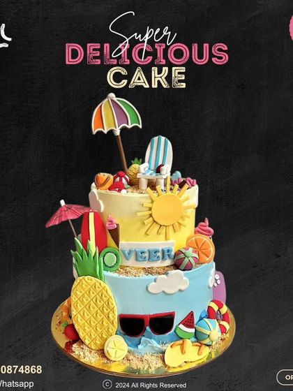 Love Plus Flour - Customized Theme Cakes Elegant Cakes for Adults photo 38