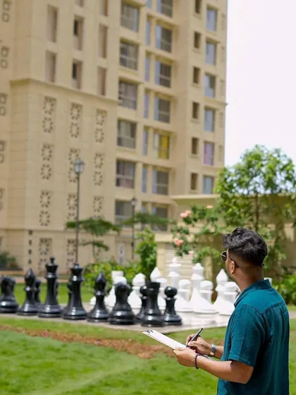 Sketching in front of a giant chessboard. I'm always looking for interesting scenes and architecture to capture in my sketchbook.