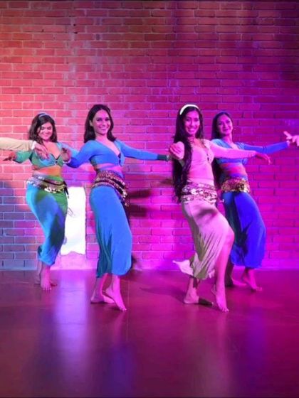 A group of students from our beginner batch in Koramangala, ready to start their dance journey.