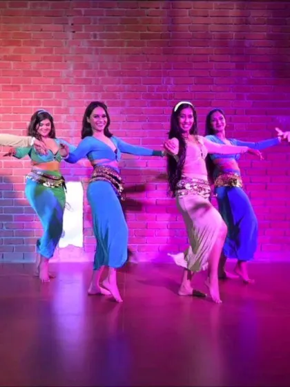A group of students from our beginner batch in Koramangala, ready to start their dance journey.