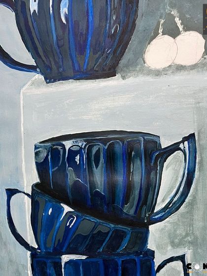 BrainArt Studio - Design College Portfolio Preparation Mastering Acrylics: Color, Light & Shadow photo 29