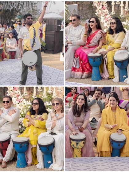 Vibrant Haldi & Mehendi Celebrations photo 11