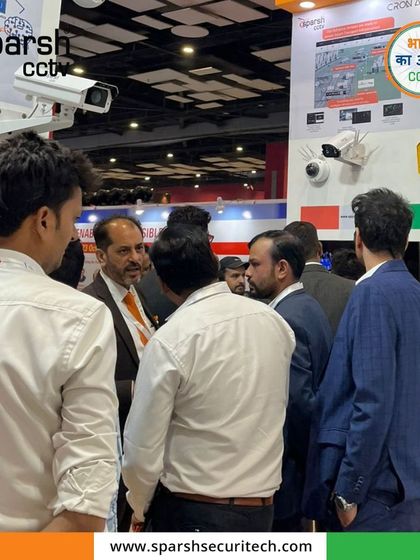 My booth at the Traffic InfraTech Expo, where I showcased cutting-edge, AI-powered, cyber-secured technologies for traffic management.