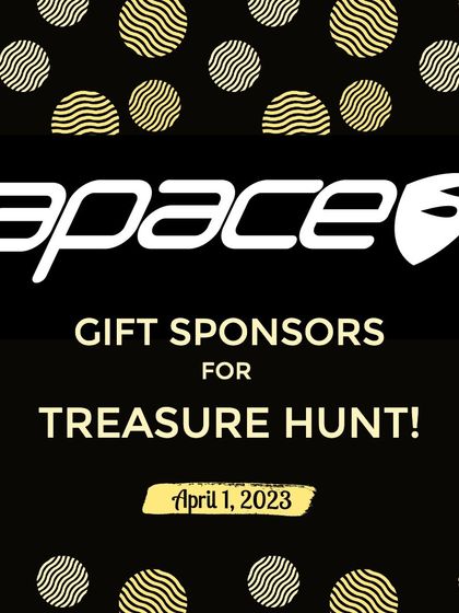 We're stoked to have Apace as a gift sponsor for our Treasure Hunt. Their performance apparel is a fantastic prize for our participants.