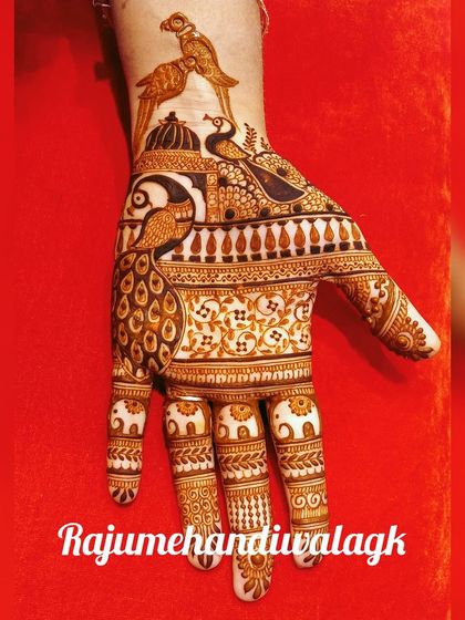 Raju Mehendi - Festive Mehendi Full-Coverage Traditional Mehendi photo 44