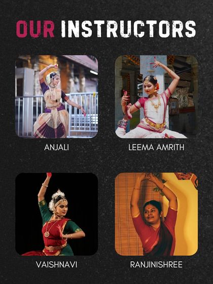 Introducing more of our talented instructors: Anjali, Leema Amrith, Vaishnavi, and Ranjinishree. They are the pillars of our SSCD family.