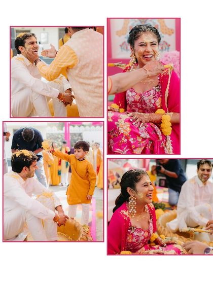 Picsurely - Wedding Photography & Cinematography Vibrant Haldi & Mehendi photo 31