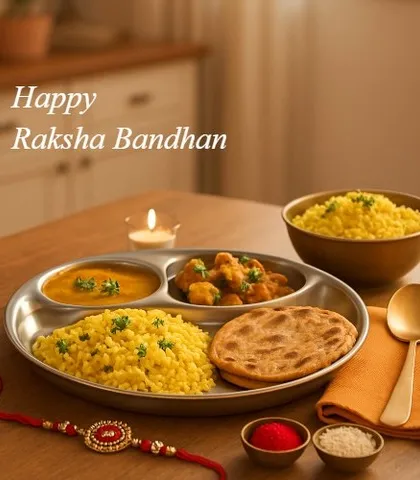 Festivals are all about sharing love and food. This Raksha Bandhan, celebrate the bond with your sibling over a meal that tastes just like the ones you grew up with. It's nostalgia and celebration, served in a thali.