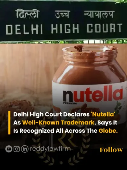 When a global brand like Nutella is copied, it's a serious case of trademark infringement. I discuss the Delhi High Court's decision to declare 'Nutella' a well-known trademark, highlighting how I help businesses protect their intellectual property from counterfeit products and brand dilution.