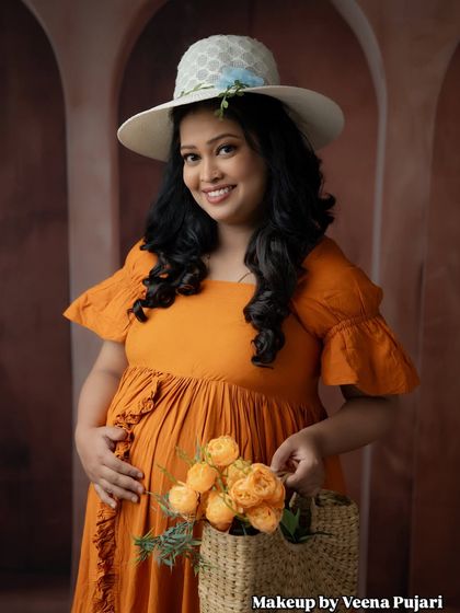 Veena Pujari - Special Occasion Makeup and Hairstyling Maternity & Baby Shower Glow photo 20