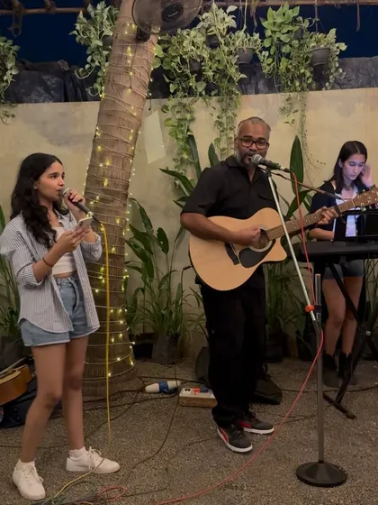 The joy of sharing a mic and a song. Our open mic and live music nights often see guests joining in, creating a truly interactive and community-driven musical experience.