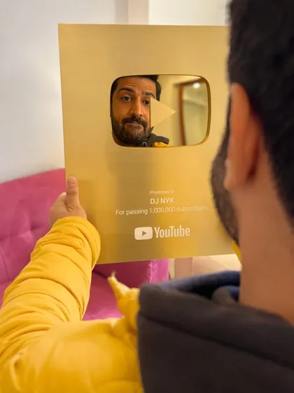 A moment of reflection with the Golden Play Button. This award represents not just a number, but a community we've built together over two decades. I'm forever grateful.