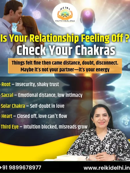 Is your relationship feeling off? Before blaming your partner, check your energy. Blockages in your chakras, from the Root to the Third Eye, can create insecurity, emotional distance, and misunderstandings.