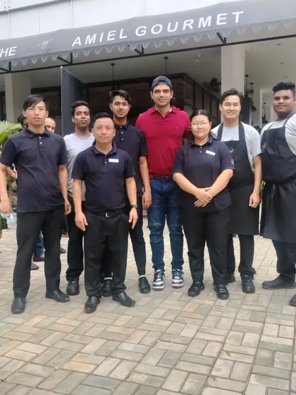 Thank you to Neeraj Chopra, the Olympic and World champion, for visiting Amiel Gourmet. It was an absolute thrill to have you dine with us.