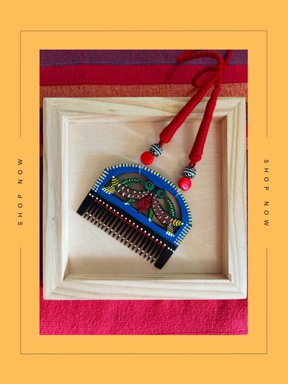 Greengold - Handcrafted Indian Jewellery Creative Upcycling: From Combs to Pendants photo 3