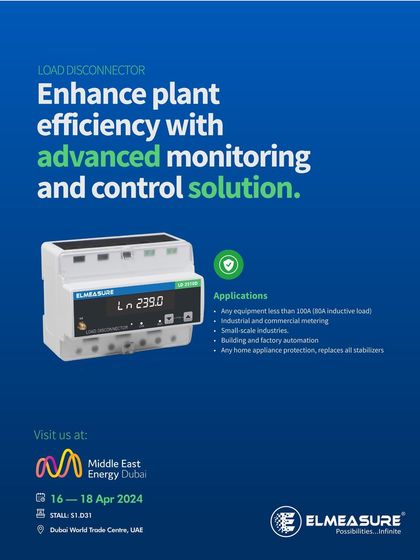 My Load Disconnector offers an advanced monitoring and control solution to enhance plant efficiency, perfect for industrial and commercial metering.