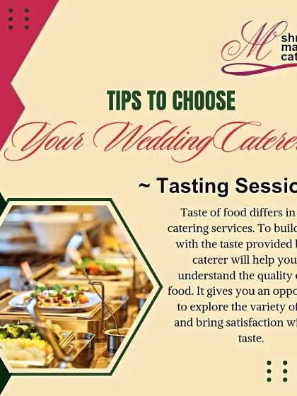 We believe a tasting session is crucial for planning your perfect menu. It gives you an opportunity to experience the quality and variety of our food firsthand, ensuring complete satisfaction.