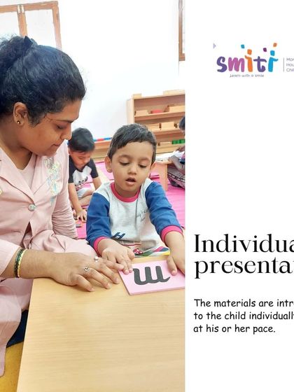 Smiti Montessori - Montessori Preschool Program The Montessori Method in Action photo 5
