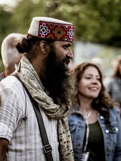 Growth is a process. You do not just wake up and become a butterfly. This candid shot among a crowd reminds me that we are all on our own journey of transformation.