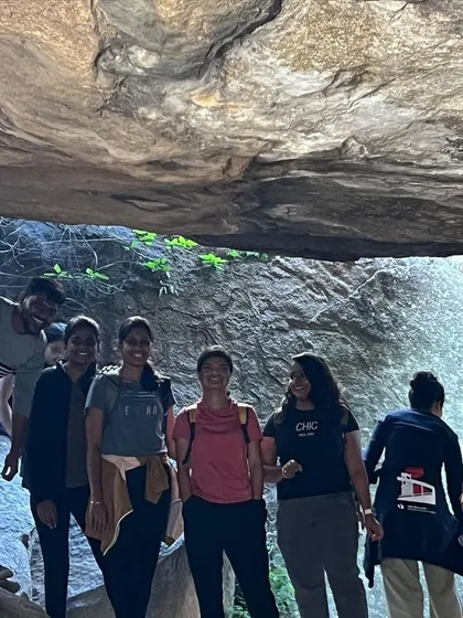 Exploring the unique rock formations and caves of Antaragange.