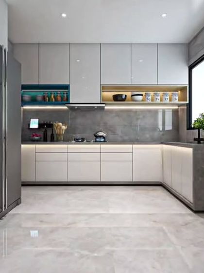 Interior Design - Modular Kitchen Design U-Shaped Kitchens photo 4