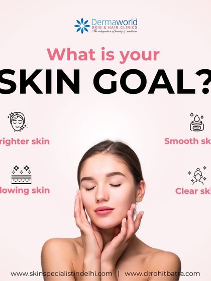 What is your ultimate skin goal? Whether it's brighter, smoother, clearer, or more glowing skin, defining your goal is the first step. Let us know your goal, and we can help you achieve it.