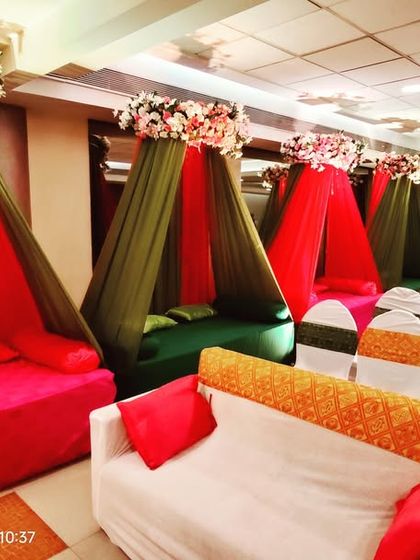 Vibrant Haldi & Mehendi Setups photo 20