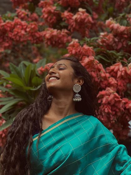 Soaking in the happiness of the moment.