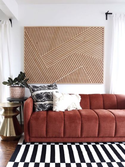 Best of Bharat - 3D & Sculptural Wall Art Modern Geometric Wood Art photo 36