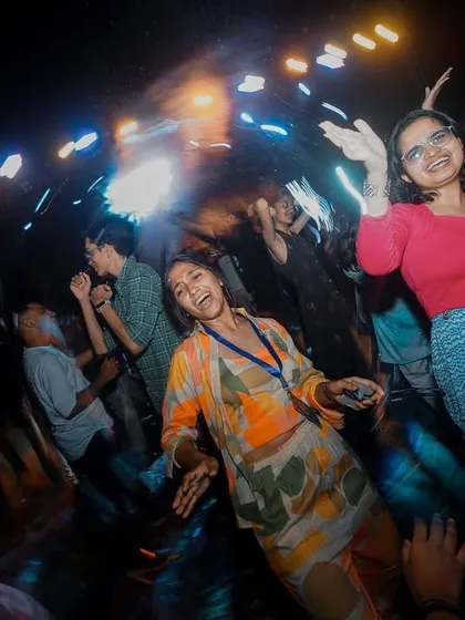 Pure joy on the dancefloor. Seeing the crowd have this much fun is the ultimate reward for any festival DJ.