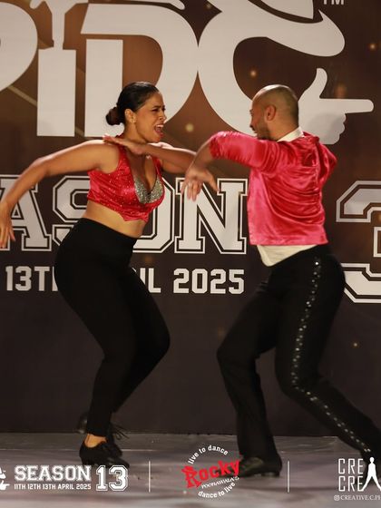 The chemistry we've built over 15 years of dancing together, captured in a single frame.