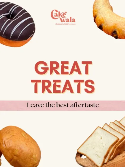 From sweet donuts to savory puffs and fresh breads, we offer great treats that leave the best aftertaste. Everything is baked to leave you smiling.