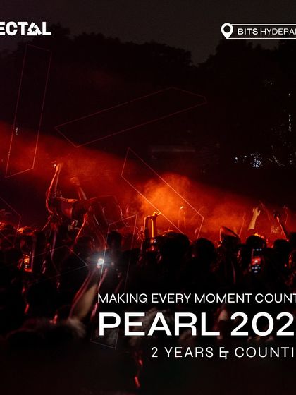 Making every moment count at Pearl 2024, our second year producing the festival for BITS Hyderabad.