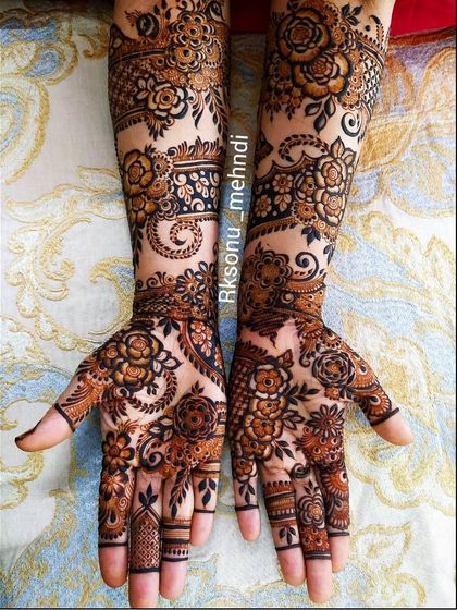 Sonu - Bridal & Wedding Mehndi Intricate Bridal Designs photo 98