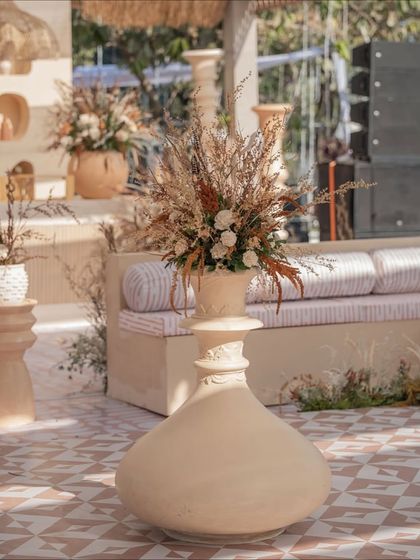 The 'Desert Oasis' Haldi: A Modern Masterpiece photo 19