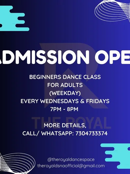 We also offer weekday batches for our beginners adult dance class in Jayanagar.
