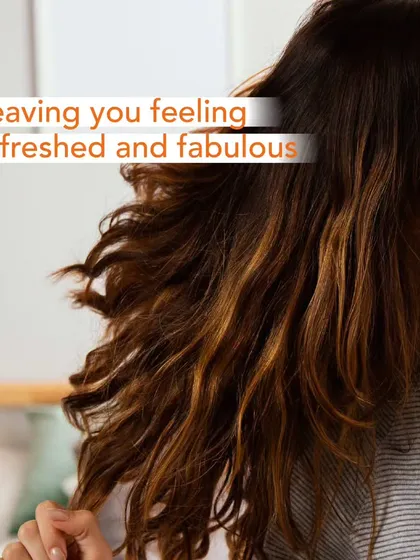 Our hair spa experience is designed to leave you feeling refreshed and fabulous, with hair that is visibly healthier and full of life.