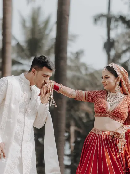 From the day I met you as a stranger to the moment I became your wife, our journey has been nothing short of magical. Who would have thought that a simple encounter would lead me to the love of my life?